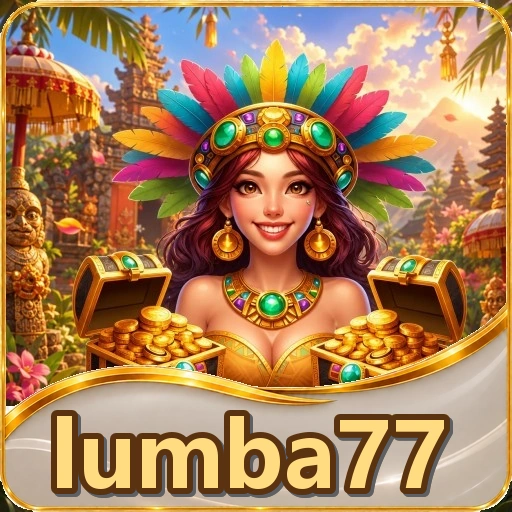 Cuplikan layar beranda aplikasi lumba77 di ponsel Android